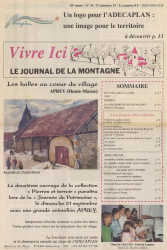 Télécharger le journal Vivre-Ici Télécharger le journal Vivre-Ici